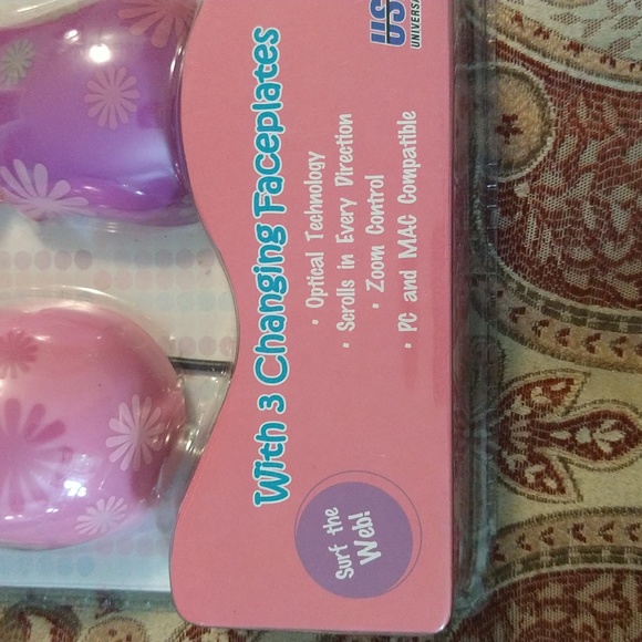 Cyber Gear Pink DaisyUSB Optical Mouse - Picture 2 of 8